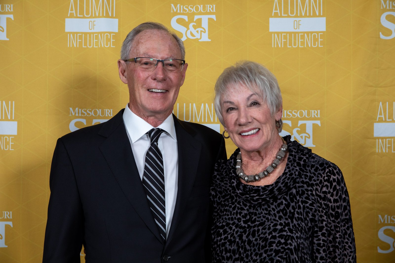 people at alumni of influence event